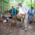 Gathering on the trail at Fall Creek Falls